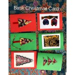 Batik Christmas Card 